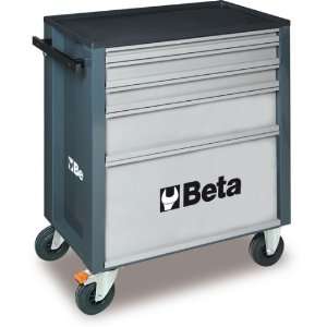 Beta CX24 G/W Mobile Roller Cab with Five Drawers, Grey:  