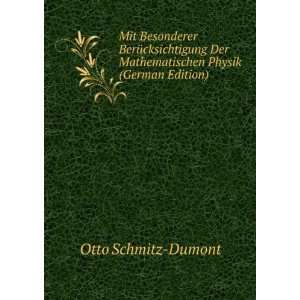   Der Mathematischen Physik (German Edition) Otto Schmitz Dumont Books