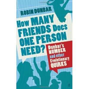   Number and Other Evolutionary Quirks [Paperback] Robin Dunbar Books