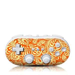  Wallflowers Design Skin Decal Sticker for the Wii Classic 