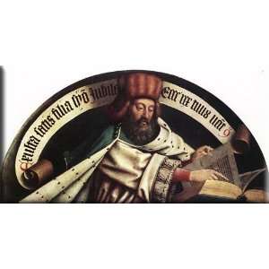 The Ghent Altarpiece Prophet Zacharias 30x15 Streched Canvas Art by 