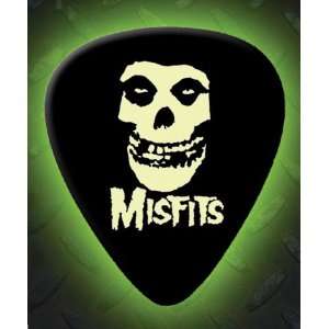  Misfits 5 X Glow In The Dark Premium Guitar Picks Musical 