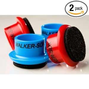  WALKERSOX   Indoor Walker Glides, blue: Health & Personal 