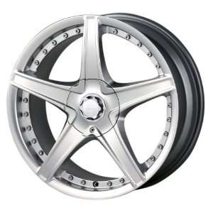   17x7 Sacchi 245 (Silver) Wheels/Rims 4x108/108 (2457720S) Automotive
