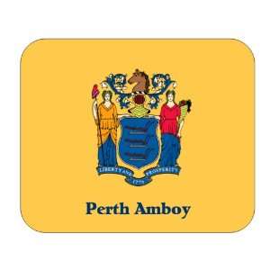  US State Flag   Perth Amboy, New Jersey (NJ) Mouse Pad 