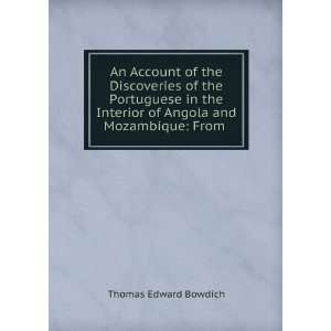   of Angola and Mozambique From . Thomas Edward Bowdich Books