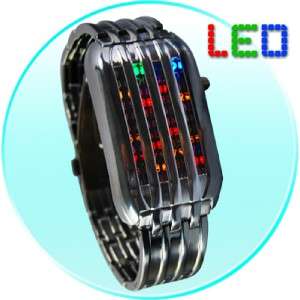 The Cylon   Japanese Multicolor LED Watch  