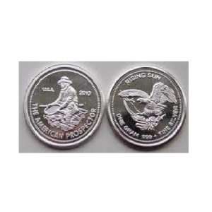 American Prospector 1   Gram .999 Silver Bullion Coin 