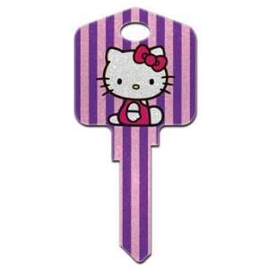    Hello Kitty Glitter Kwikset House Key (KW SR10)