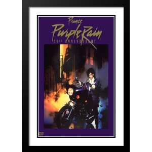 Purple Rain Framed and Double Matted 20x26 Movie Poster Prince