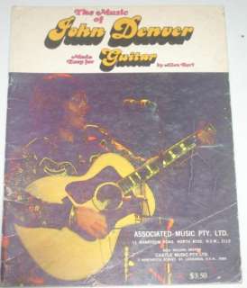   Songbook   The Music of John Denver made Easy for Guitar Vol 1  