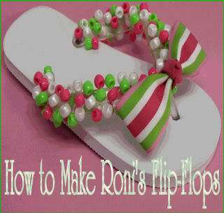 HOW TO MAKE DECORATE FLIP FLOP INSTRUCTIONS BOOK PDF  