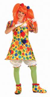 Womens Std. Adult Giggles the Clown Costume   Clown Cos  