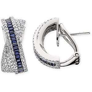  Amoro Harmony Collection Sapphire Earrings Amoro Jewelry