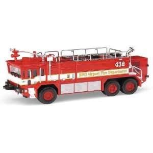   Fire Dept.1/64 Scale Diecast Oshkosh Crash Truck: Toys & Games