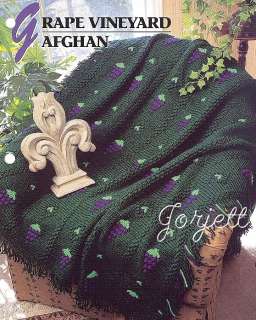 Grape Vineyard Afghan, Annies crochet pattern  