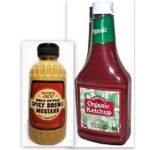 Trader Joes Organic Ketchup & Spicy Grocery & Gourmet Food