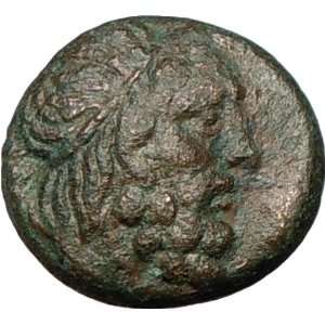 Amphipolis Macedonia 187BC Ancient Authentic Greek Coin Poseidon Horse 