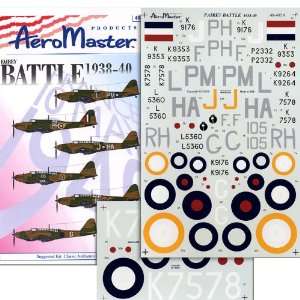  Fairey Battle: Fall of France 1940 (1/48 decals): Toys 
