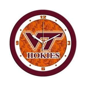 Virginia Tech University Hokies NCAA Wall Clock 
