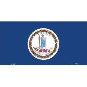 Virginia Flag License Plate