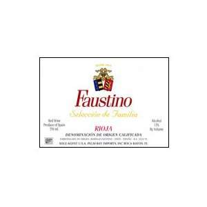  2005 Faustino Rioja Seleccion De Familia 750ml Grocery 