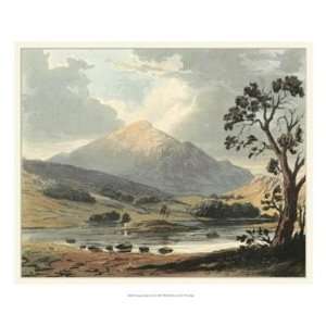 Picturesque English Lake II by T.H. Fielding 23.00X19.00 Framed with 