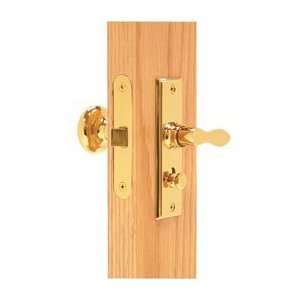   SDML334 Solid Brass Mortise Lock Screen Door Latch: Home Improvement