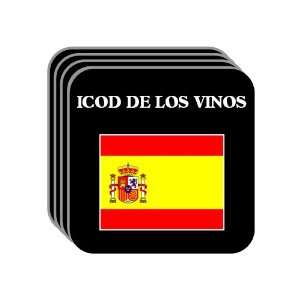 Spain [Espana]   ICOD DE LOS VINOS Set of 4 Mini Mousepad Coasters