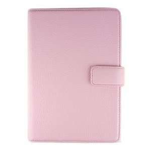  Luxury Pink Leather Flip Open Book Style Case Cover For 