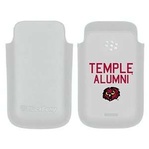  Temple Alumni on BlackBerry Leather Pocket Case  
