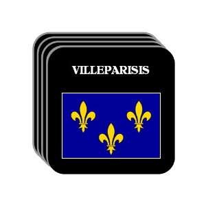  Ile de France   VILLEPARISIS Set of 4 Mini Mousepad 
