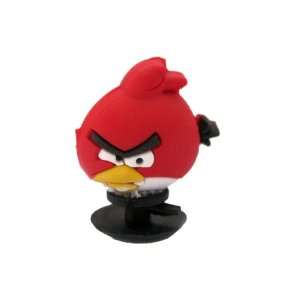 3D Red Angry Bird Style Your Crocs Fun Clips Shoe Clogs Charms With 