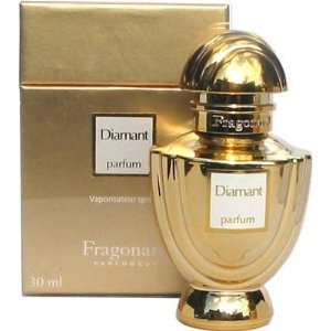  Fragonard Diamant Gold Case Parfum Spray Beauty