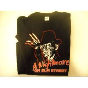  A Nightmare on Elm Street Freddy Krueger Shirt Size Large 