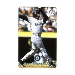 Collectible Phone Card: $62. Ken Griffey Jr (Seattle Mariners) (Exp. 8 
