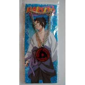  Naruto Shippuden Sasuke Metal Charm Necklace #8 