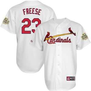  David Freese St. Louis Cardinals Majestic Replica Jersey w 