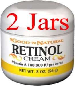 Jars GNN Retinol Cream Vitamin A 100,000 I.U. per oz,  