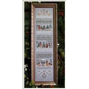  Heirloom Nativity Sampler   Cross Stitch Pattern: Arts 