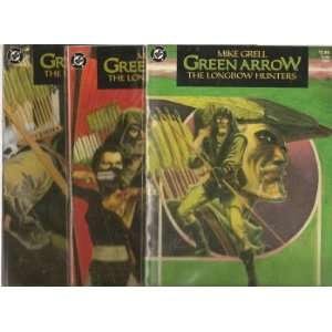 Green Arrow Long Bow Hunters #1 #3 graphic novel set / Mike Grell 