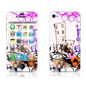  My Town   iPhone 4/4S Protective Skin Decal Sticker Cell 