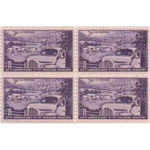   Anniversary Trucking Industry Set of 4 x 3 Cent US Postage Stamps NEW