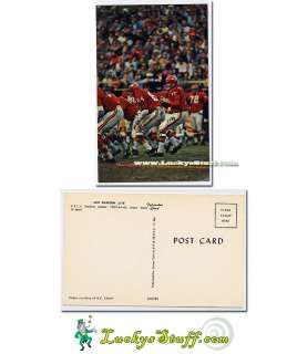 LEN DAWSON QB #16   Kansas City Chiefs   VINTAGE POSTCARD MO c1967 
