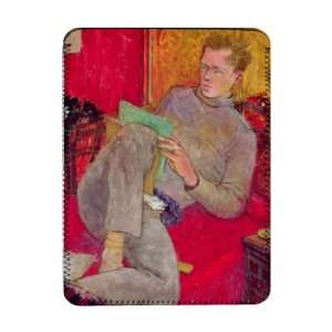 Tony Howard reading, London, 1959 (oil on   iPad Cover (Protective 