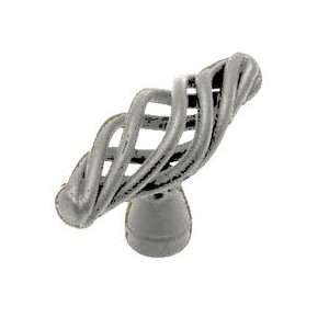  Rustic Hand made Bird Cage Antique Pewter Knob 62mm L 