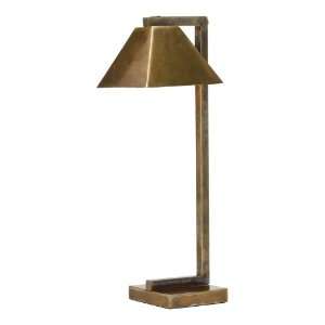   : Arteriors Balbo Antique Gold Downbridge Desk Lamp: Home Improvement