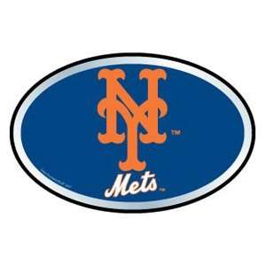  New York Mets Color Auto / Truck Emblem: Sports & Outdoors