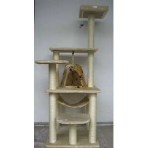  65 Cat Tree Condo House Scratcher Pet Furniture Bed 14 