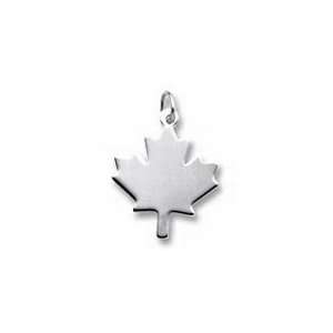  Maple Leaf Charm   Gold Plated Jewelry